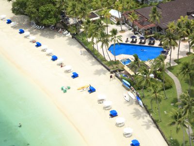 Palau Pacific Resort - Palau, Micronesia aerial beach