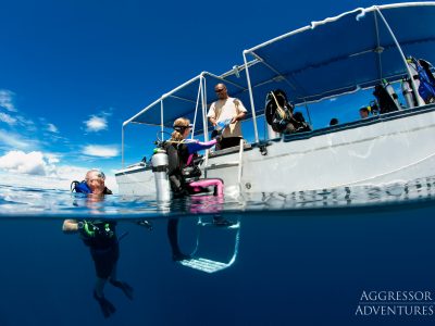 Rock Islands Aggressor - Palau, Micronesia liveaboard dive tender