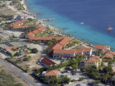 Sand Dollar Condominiums - Bonaire aerial view