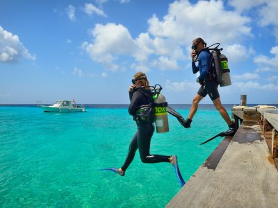 Belmar Bonaire Oceanfront Apartments, Bonaire dive dock