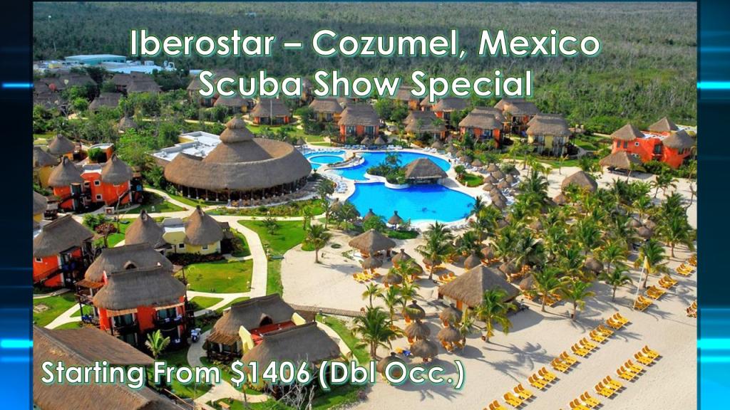 Iberostar - Cozumel, Mexico aerial resort view